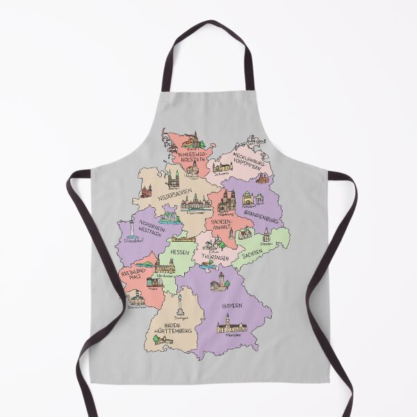 Item preview, Bunte Karte von Deutschland designed and sold by Sheridan T.