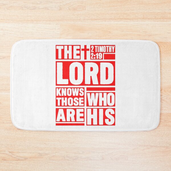 Item preview, 2 Timothy 2:19 The Lord Knows Those Who Are His designed and sold by plushism.