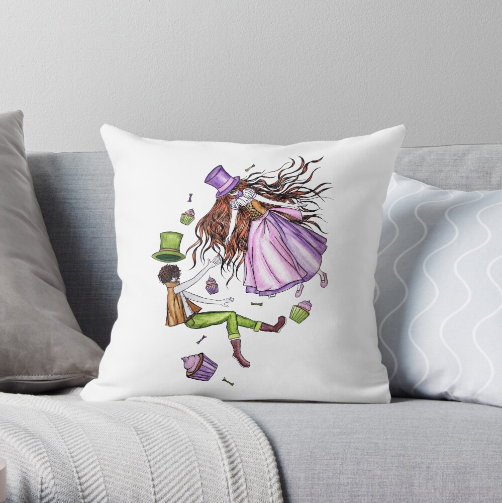 Hansel and Gretel Throw Pillow