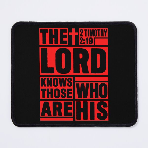 Item preview, 2 Timothy 2:19 The Lord Knows Those Who Are His designed and sold by plushism.