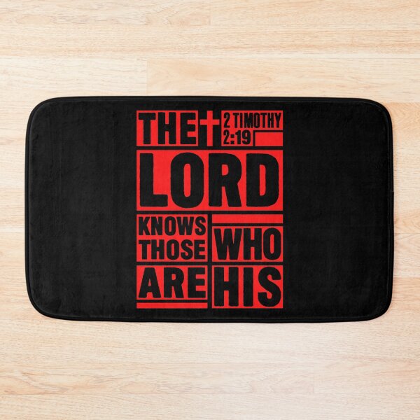 Item preview, 2 Timothy 2:19 The Lord Knows Those Who Are His designed and sold by plushism.