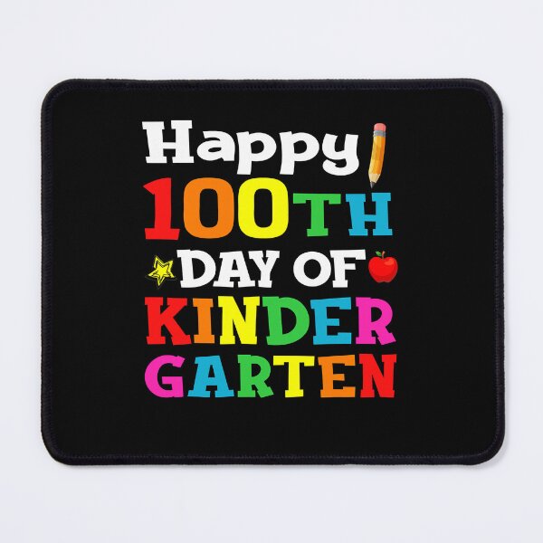 Item preview, Happy 100 Day of Kindergarten Student Teacher designed and sold by MichaelxHarvey.