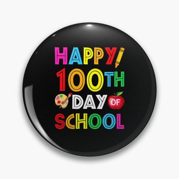 Item preview, Happy 100th Day of School For Teacher & Student colorful  designed and sold by OscarBernal.