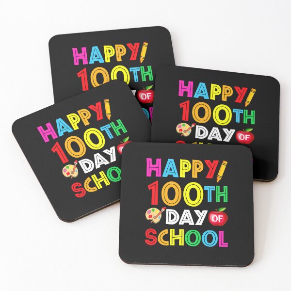 Item preview, Happy 100th Day of School For Teacher & Student colorful  designed and sold by OscarBernal.