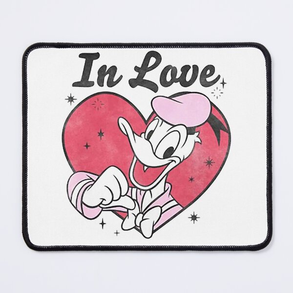 Item preview, Cute Donald Duck In Love Valentines Day designed and sold by Mark0234.