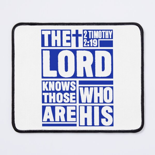 Item preview, 2 Timothy 2:19 The Lord Knows Those Who Are His designed and sold by plushism.