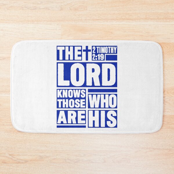 Item preview, 2 Timothy 2:19 The Lord Knows Those Who Are His designed and sold by plushism.