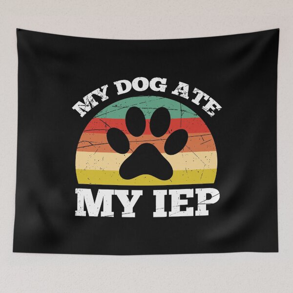Artikelvorschau, Retro Vintage Hund frisst IEP Lustiges Design entworfen und verkauft von 2blackcherries.