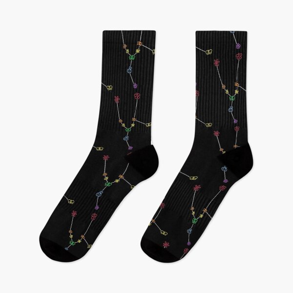 Item preview, Taurus Zodiac Constellation Rainbow LGBT+ Flowers Butterflies Bees designed and sold by cashewdays.