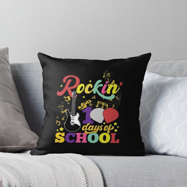 Item preview, Rockin’ 100 Day Of School Guitar Teacher Music Teacher designed and sold by 2blackcherries.