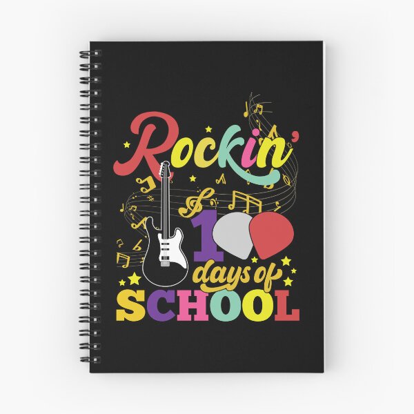 Item preview, Rockin’ 100 Day Of School Guitar Teacher Music Teacher designed and sold by 2blackcherries.