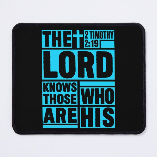 Item preview, 2 Timothy 2:19 The Lord Knows Those Who Are His designed and sold by plushism.