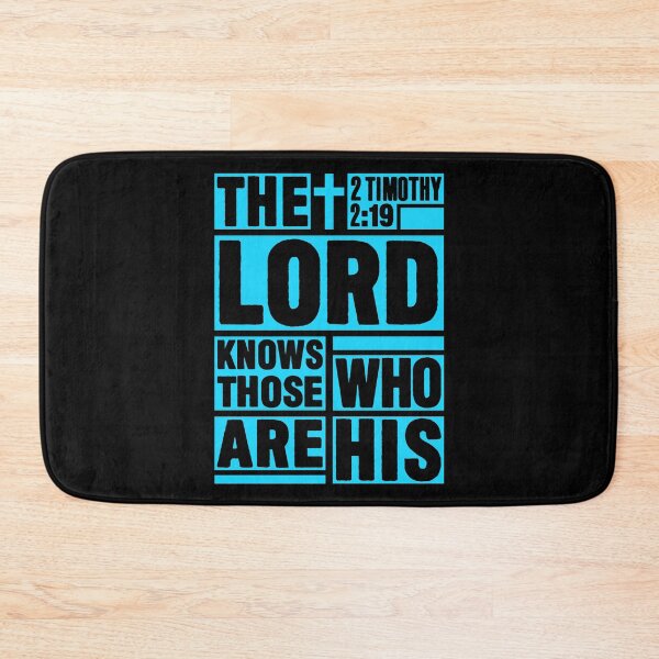 Item preview, 2 Timothy 2:19 The Lord Knows Those Who Are His designed and sold by plushism.