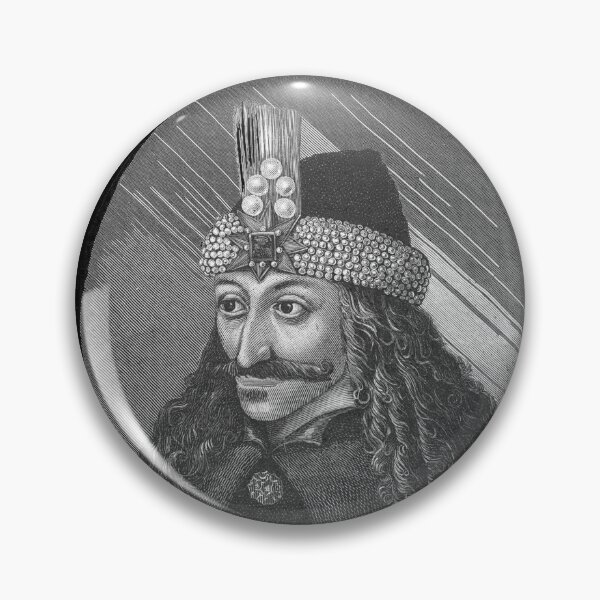 Item preview,  Vlad the Impaler - portrait black and white - transparent edition designed and sold by Mad-Boy.