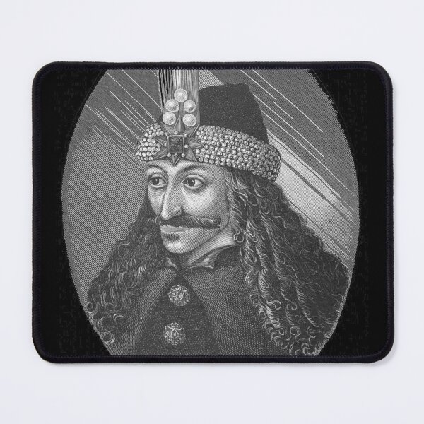 Item preview,  Vlad the Impaler - portrait black and white - transparent edition designed and sold by Mad-Boy.
