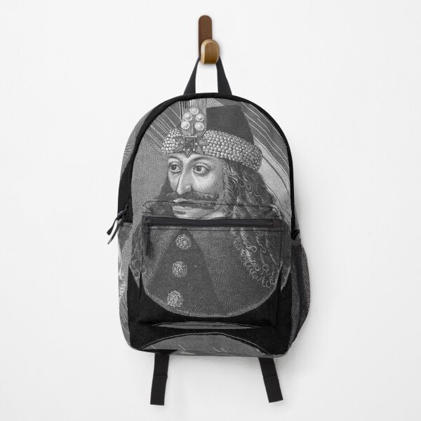 Item preview, Vlad the Impaler - portrait black and white - transparent edition designed and sold by Mad-Boy.