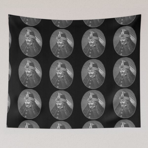 Item preview,  Vlad the Impaler - portrait black and white - transparent edition designed and sold by Mad-Boy.