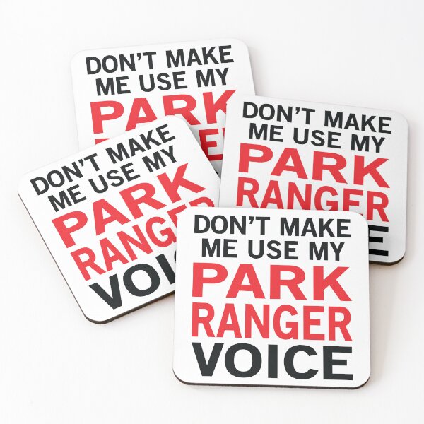 Aperçu de l'œuvre Park Ranger Voice Funny Warden Sayings créée et vendue par woodesigner.