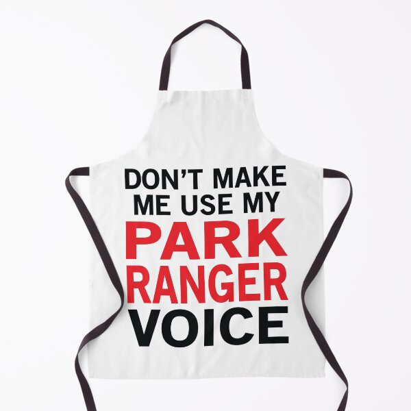 Item preview, Park Ranger Voice Funny Warden Sayings designed and sold by woodesigner.