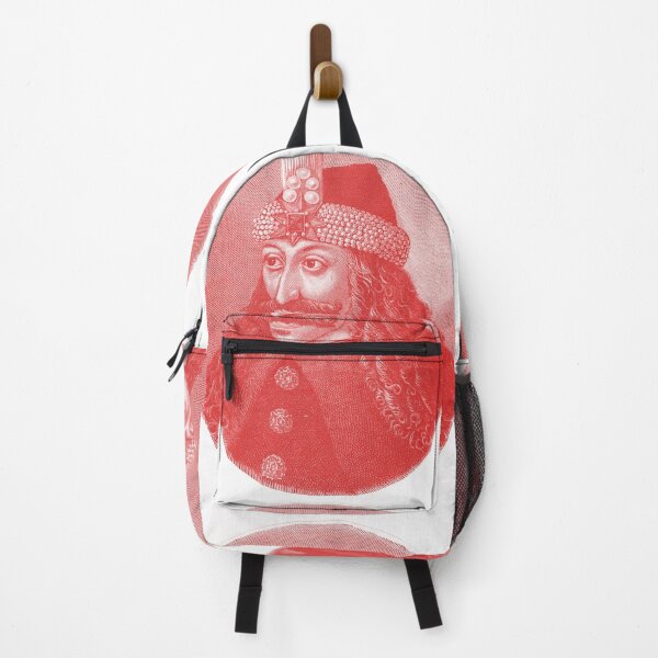 Item preview, Vlad the Impaler - portrait black and white - red edition designed and sold by Mad-Boy.