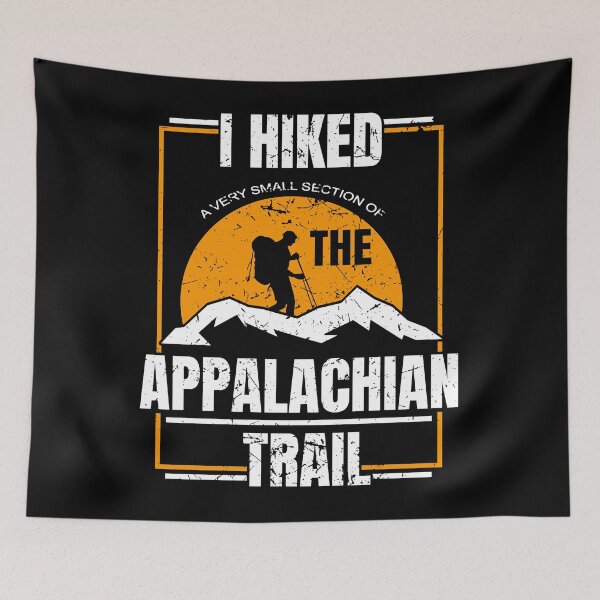 Item preview, I Hiked a small section of Appalachian Gift for a Hiker Long Sleeve T-Shirt designed and sold by limonhati.