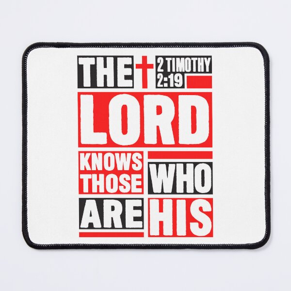 Item preview, 2 Timothy 2:19 The Lord Knows Those Who Are His designed and sold by plushism.