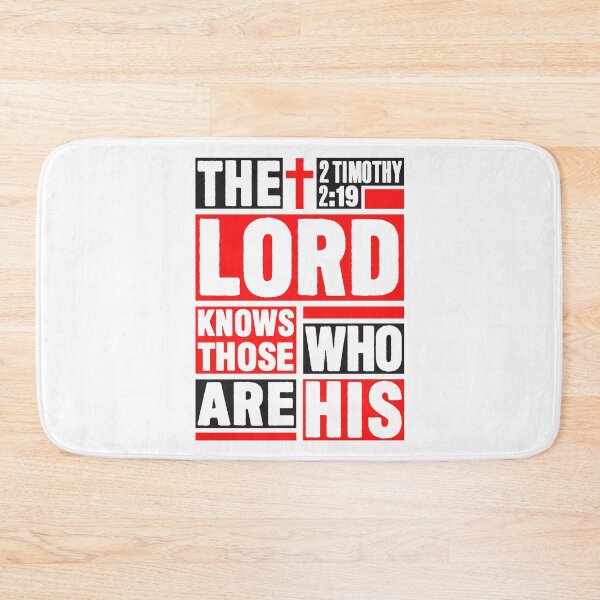 Item preview, 2 Timothy 2:19 The Lord Knows Those Who Are His designed and sold by plushism.