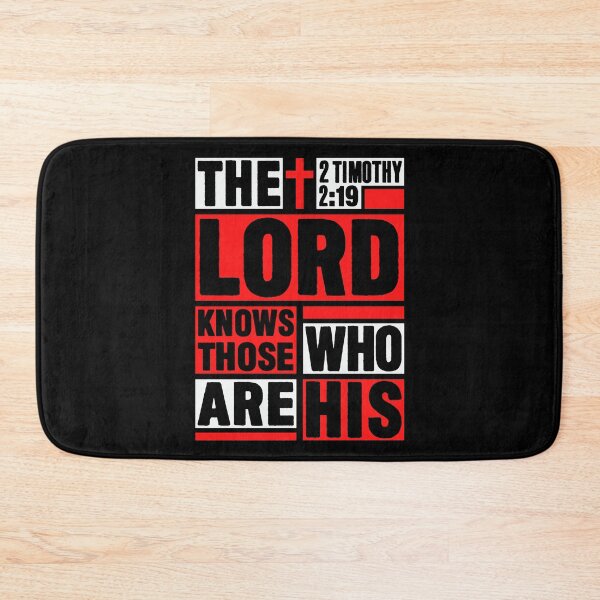 Item preview, 2 Timothy 2:19 The Lord Knows Those Who Are His designed and sold by plushism.