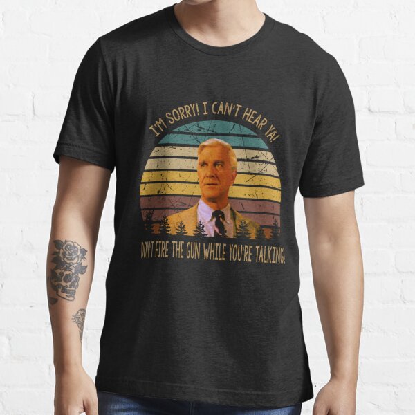 Hey, it's enrico pallazzo Frank Drebin character Essential T-Shirt for Sale  by ErickCosta1158