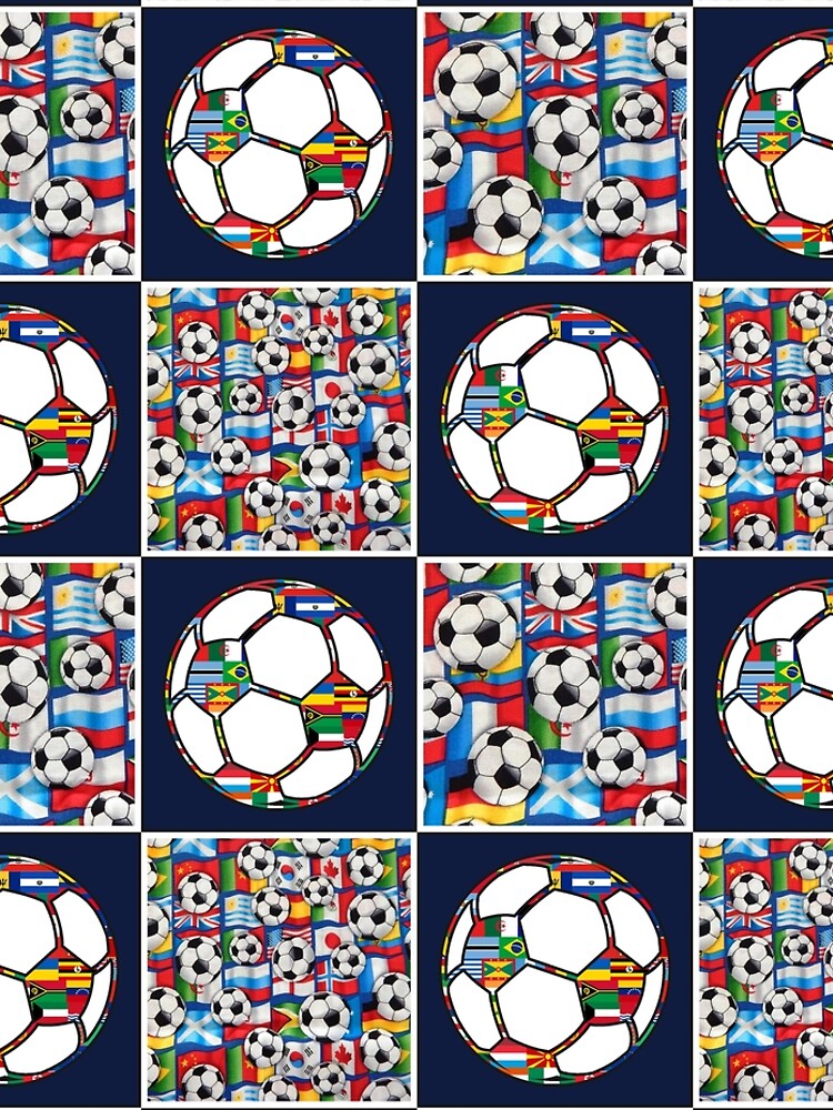 Disover Soccer Flags of the World Leggings