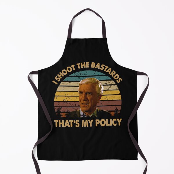 Item preview, I shoot the bastards, that's my policy Frank Drebin character designed and sold by ErickCosta1158.