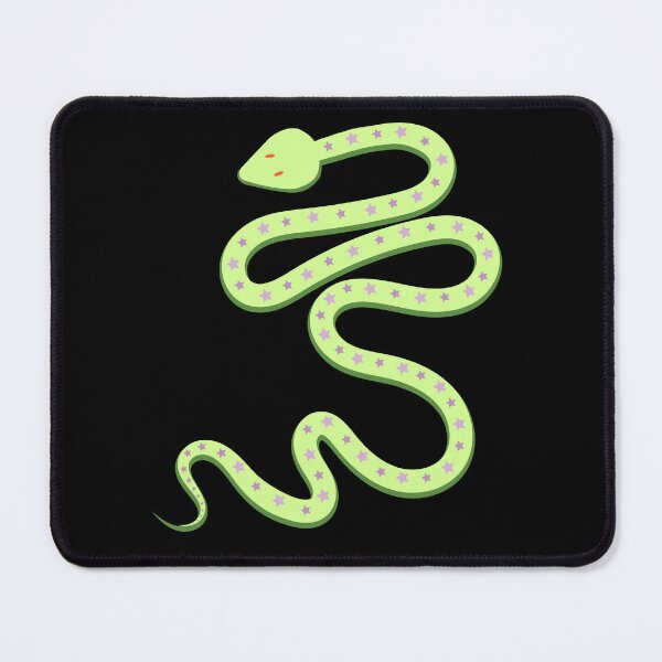 Item preview, cute green snake print designed and sold by Nia-Chi.