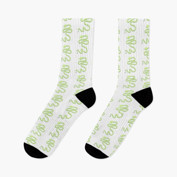 Item preview, cute green snake print designed and sold by Nia-Chi.