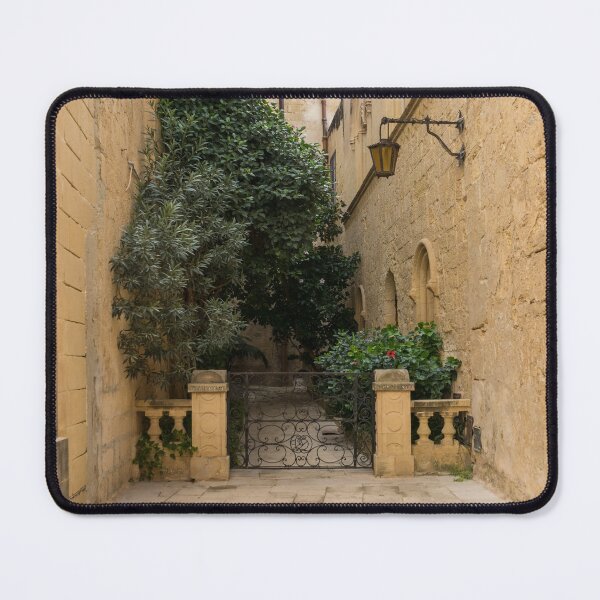 Item preview, Charming Walled Garden - Gallivanting Around Mdina the Silent City in Gozo Malta designed and sold by Georgia Mizuleva.