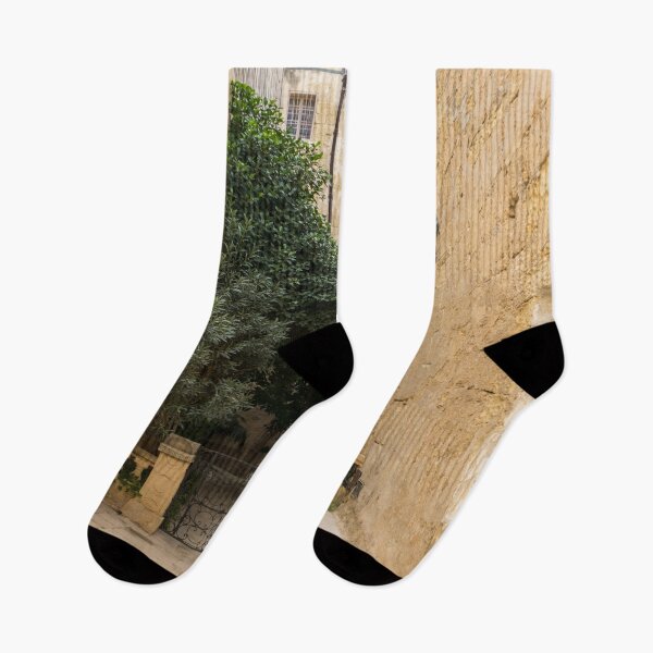 Item preview, Charming Walled Garden - Gallivanting Around Mdina the Silent City in Gozo Malta designed and sold by Georgia Mizuleva.