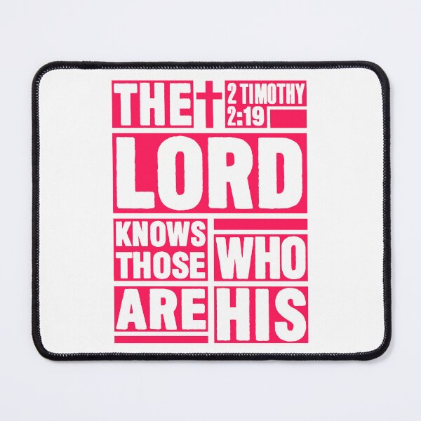 Item preview, 2 Timothy 2:19 The Lord Knows Those Who Are His designed and sold by plushism.