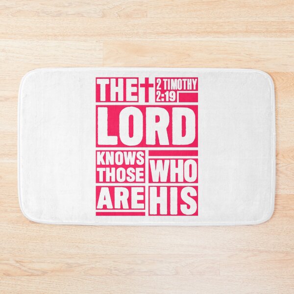 Item preview, 2 Timothy 2:19 The Lord Knows Those Who Are His designed and sold by plushism.