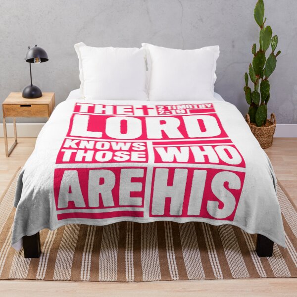 Item preview, 2 Timothy 2:19 The Lord Knows Those Who Are His designed and sold by plushism.