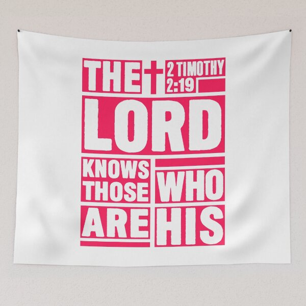 Item preview, 2 Timothy 2:19 The Lord Knows Those Who Are His designed and sold by plushism.