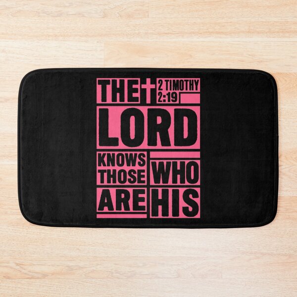 Item preview, 2 Timothy 2:19 The Lord Knows Those Who Are His designed and sold by plushism.