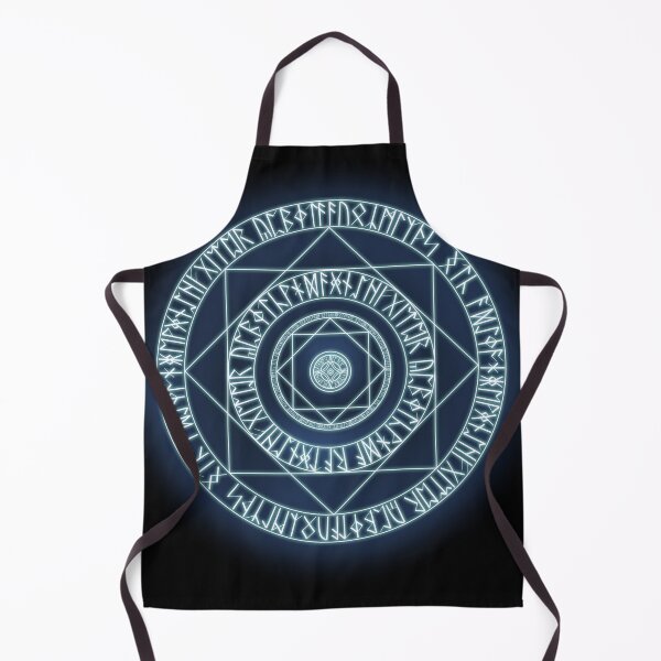 Item preview, Blue Glowing Rune Magic Circle designed and sold by Saanis.