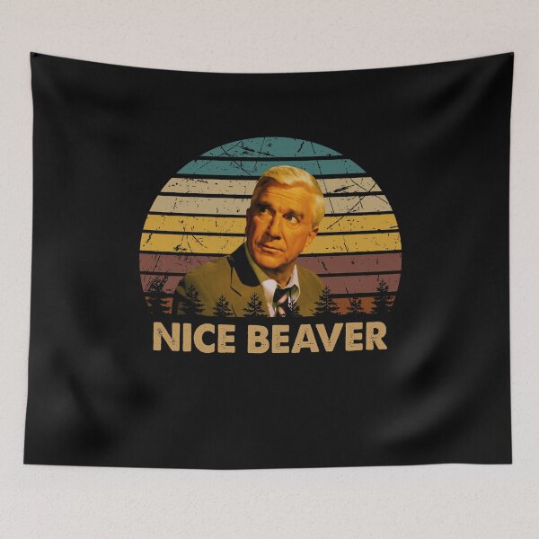 Item preview, NIce beaver Frank Drebin character poster designed and sold by ErickCosta1158.