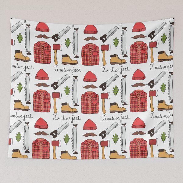 Item preview, lumberjack doodle set designed and sold by zizimentos.
