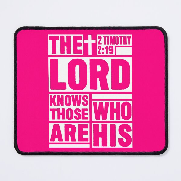 Item preview, 2 Timothy 2:19 The Lord Knows Those Who Are His designed and sold by plushism.