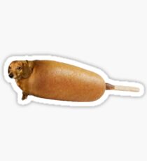 Corn Dog Sticker