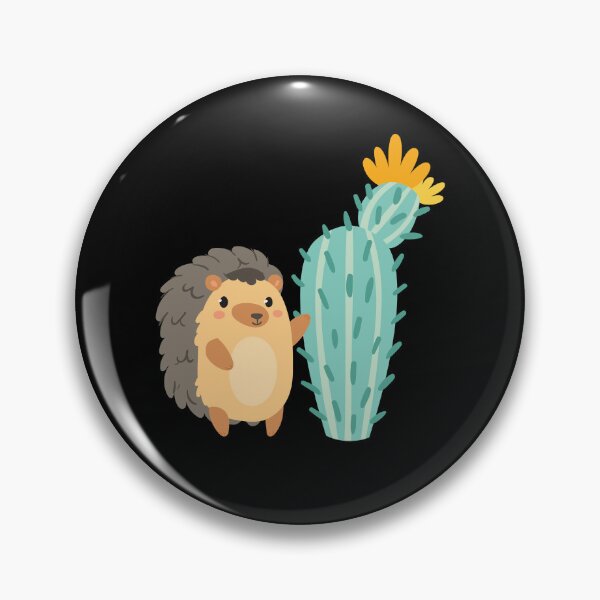Item preview, Cactus Hedgehog Cute Autumn Kids designed and sold by MooonTees.