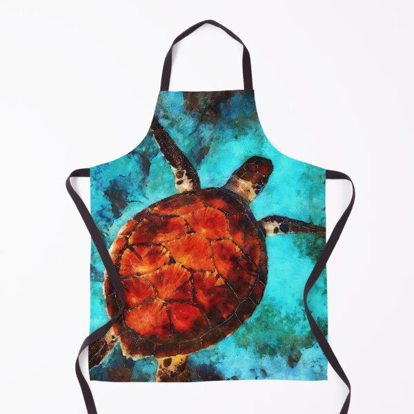 Item preview, Turtle Under Water Digital Painting designed and sold by NeavesPhoto.