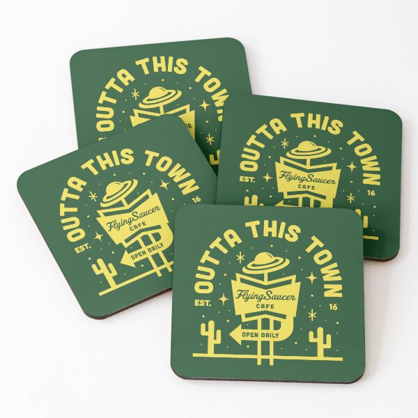 Item preview, Flying Saucer Cafe designed and sold by outtathistown.
