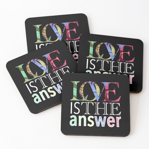 Item preview, LOVE is the ANSWER!  designed and sold by Jillianamatt.