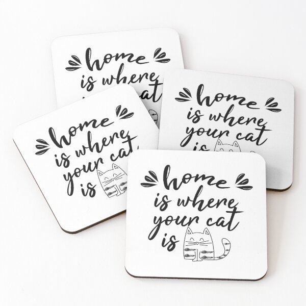 Item preview, Home Is Where Your Cat Is  designed and sold by VikiQuick.